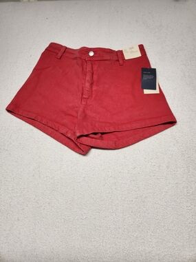 Universal Thread-High-Waist Red Women’s Shorts
